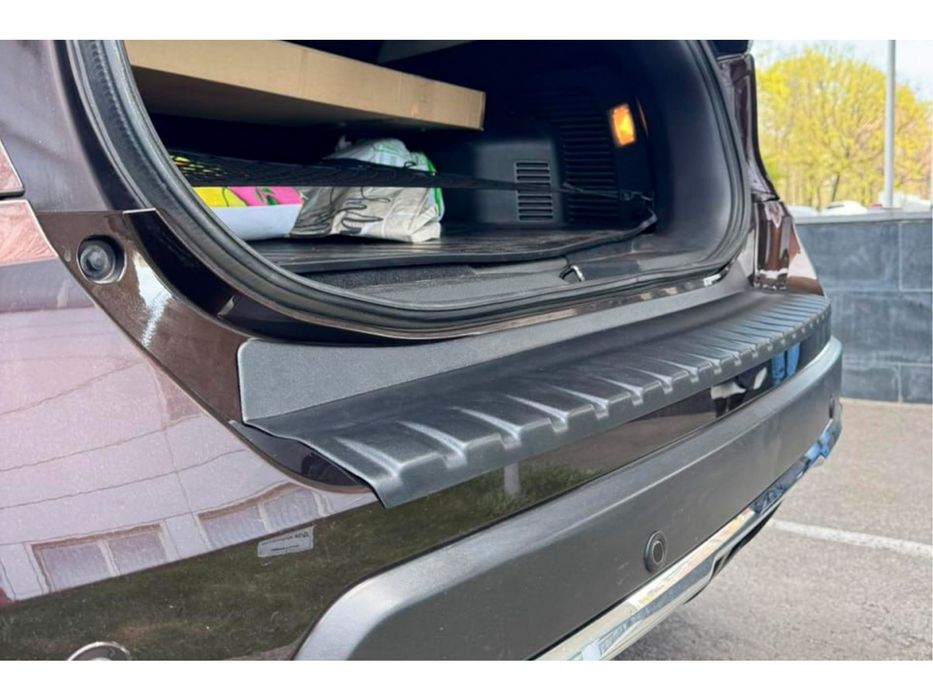 Nissan X-trail T32/Rogue 2014-2021 рр. Накладка на задній бампер EuroCap (2017-2021 рр, ABS)
