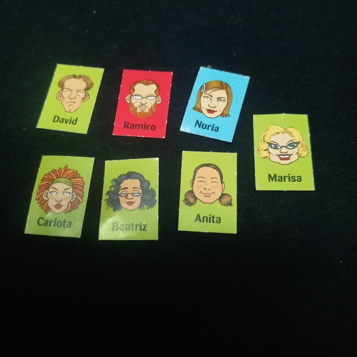 Peças do jogo Quem é Quem ?