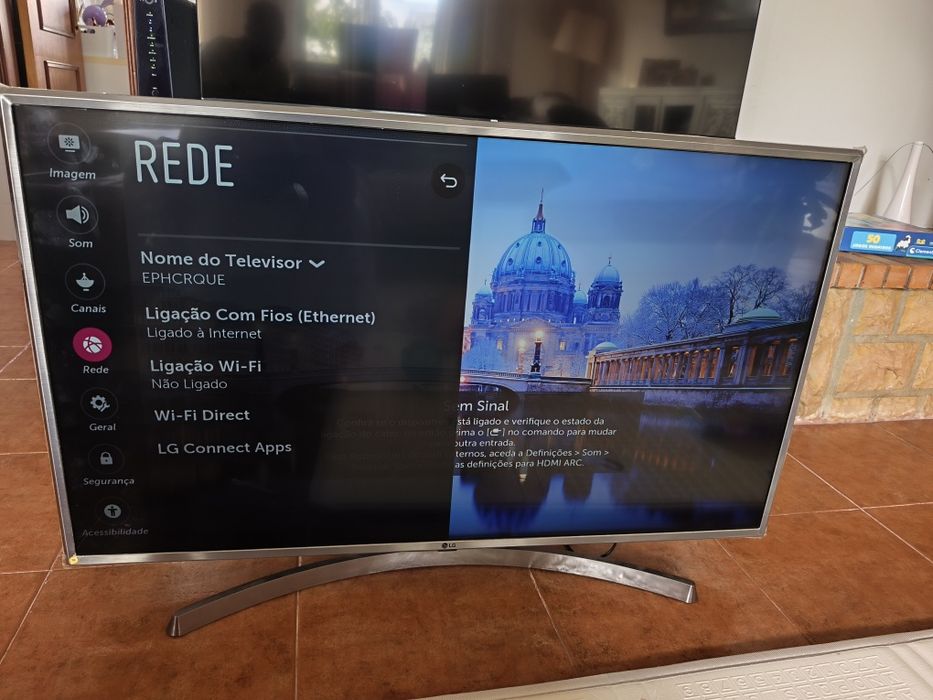 TV televisão LG 43 polegadas 43UK6950PLB