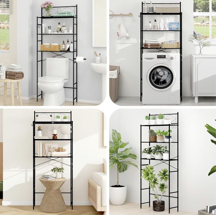 Nowy MALBOO regał nad pralkę, półka do łazienki, stabilna, porządna!