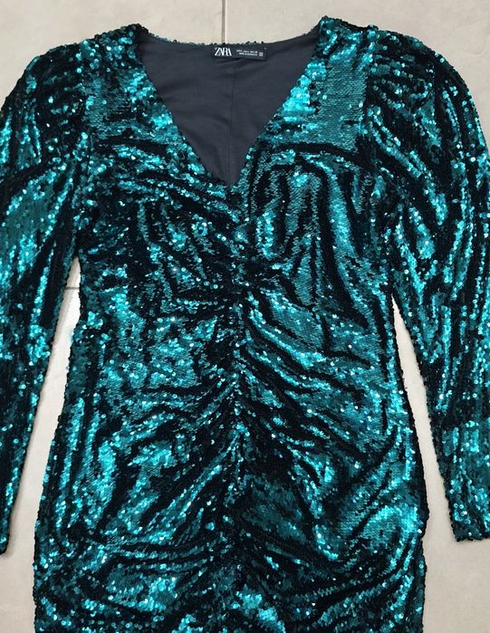 Vestido Esverdeado Novo da Zara