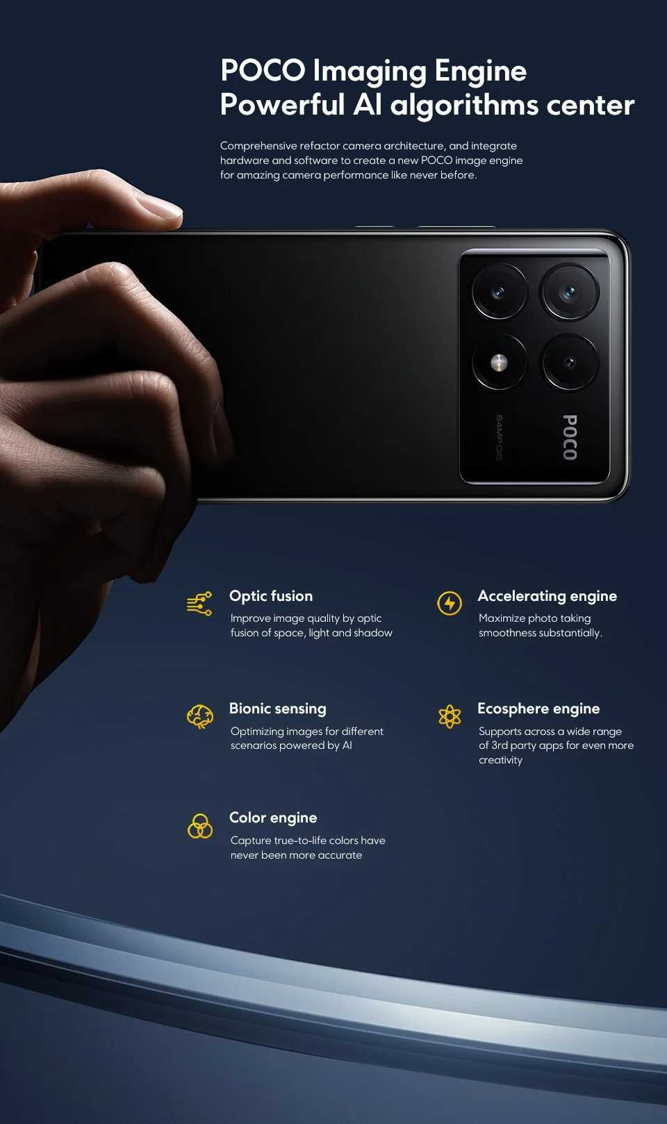 【World Premiere】POCO X6 Pro 5G Global Version 256GB/512GB Dimensity  8300-Ultra 64MP Triple Camera 6.67 1.5K DotDisplay 67W NFC