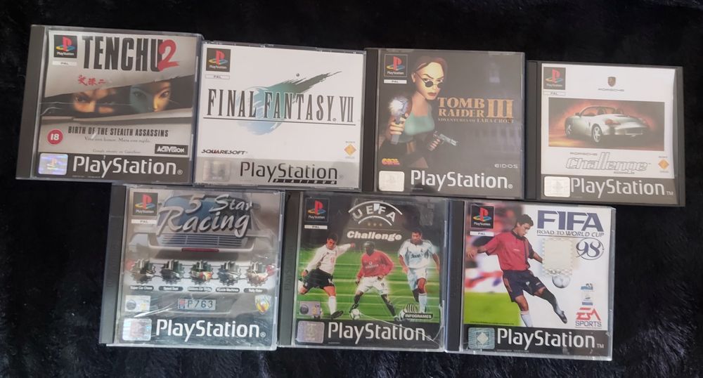 Ps1 vários preços todos com manuais.