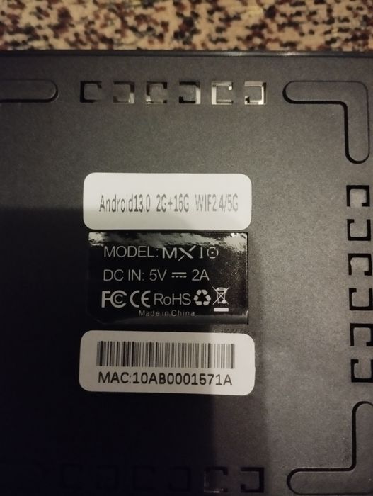 Смарт ТВ приставка MX10 F1  Android+ATV