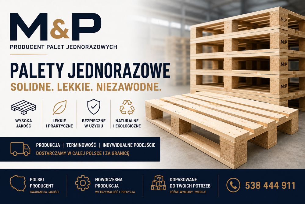 Palety Jednorazowe - Producent M&P