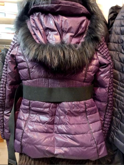 Куртка  зимняя с натуральным мехом