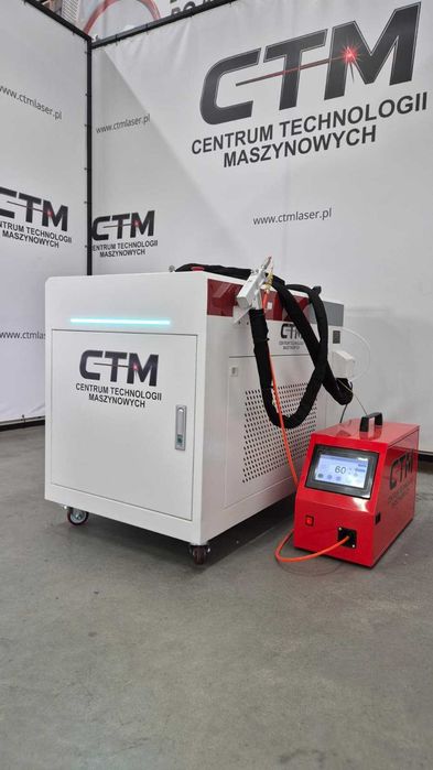 DOSTĘPNA OD RĘKI! Spawarka laserowa fiber 2000W 4w1 2kW
