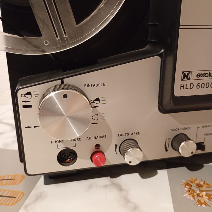 projektor filmowy super 8 mm i 8mm Neckermann Exclusiv HLD 6000 ton,