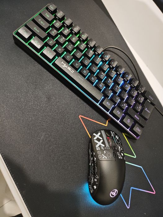 Kit reto + teclado gaming