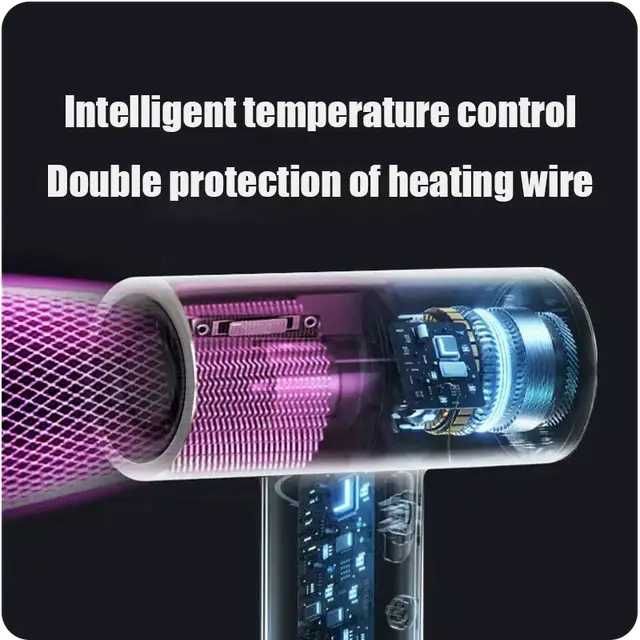 Бездротовий фен VVU&CCO CFJ-5 , 15600 mAh, з гарячим і холодним , 300W