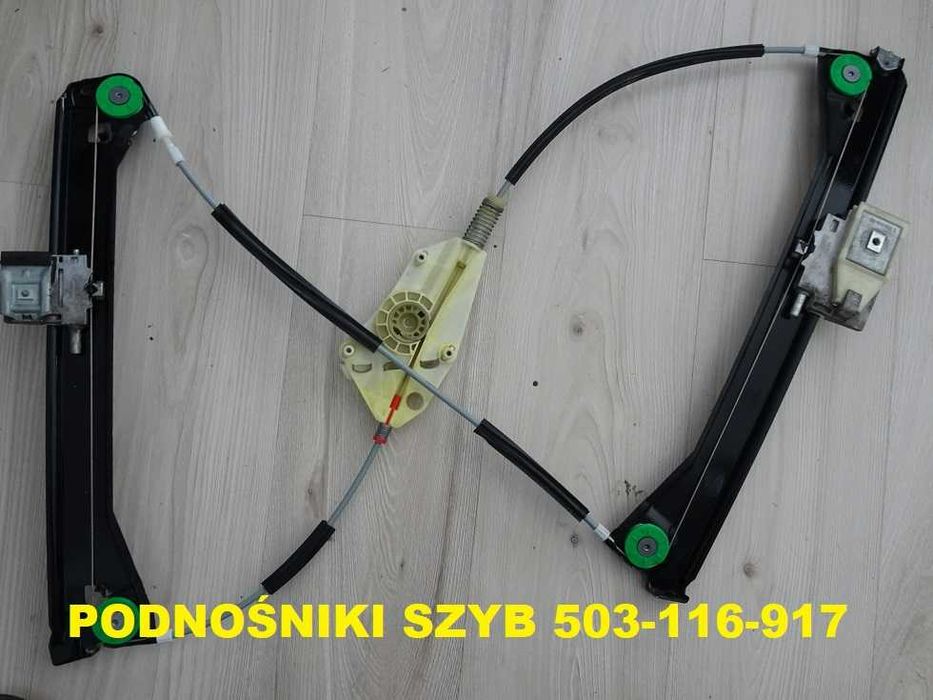VW Volkswagen Eos Fox Golf Polo New Beetle Scirocco T5 Podnośnik Mechanizm Opuszczania Podnoszenia Szyby Szyby Naprawa Profesjonalna Regeneracja