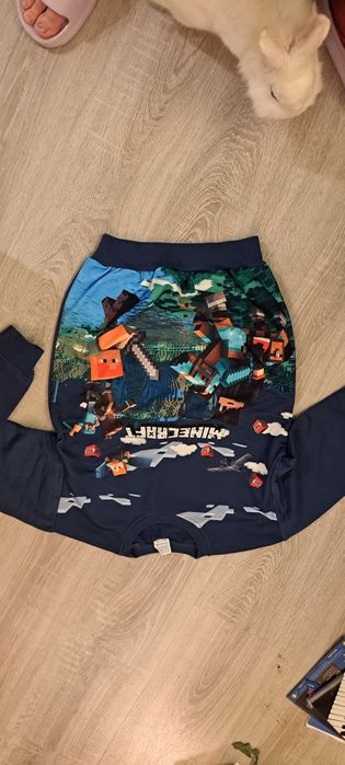 Bluza minecraft dla fana   134/140 nowa