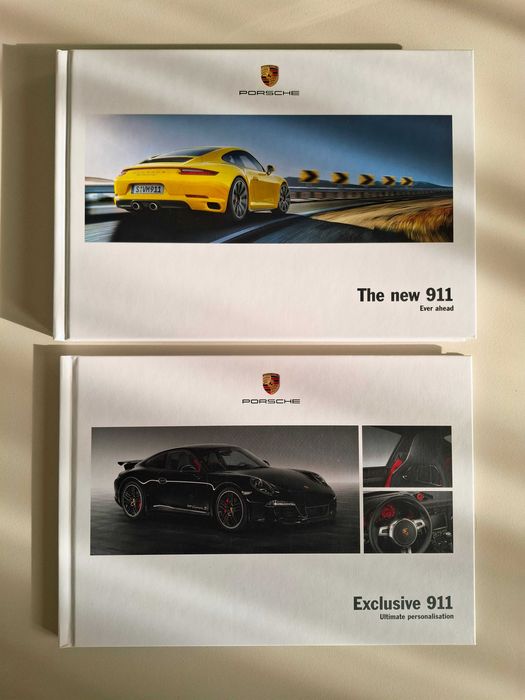 5 x Catalogos Porsche -  EN