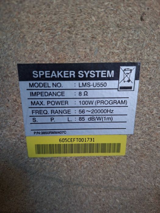 Aparelhagem LG  LM- U550