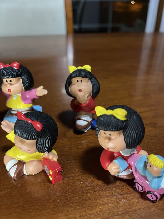 Mafalda PVC. Anos 80. Marca Quino, Portugal