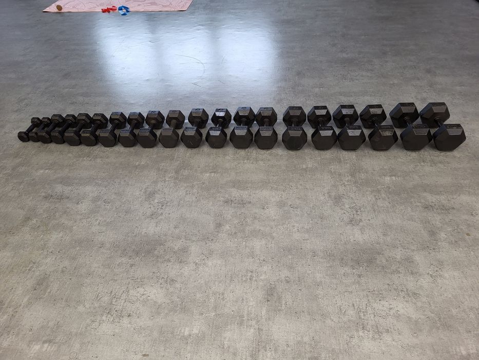 Zestaw hantli 2.5 - 25 kg