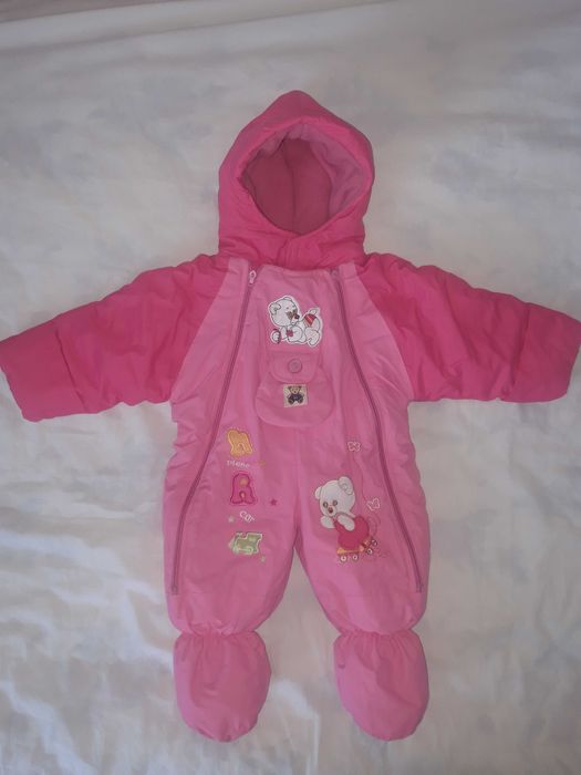Комбінезон теплий на дівчинку