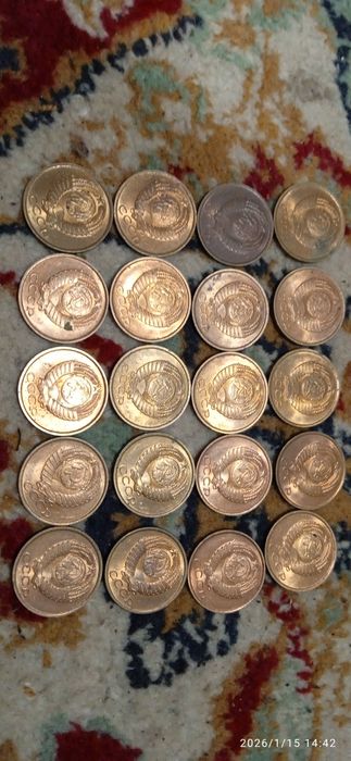 Монета СССР 5 копеек