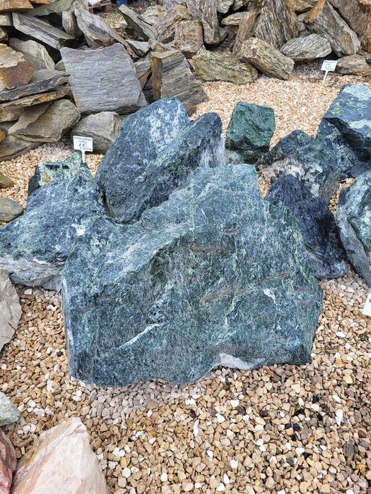 Serpentynit grys Green Gravel 16-22 mm Kamień do ogrodu akwarium rabat