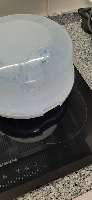 Esterilizador a vapor para microondas, da Philips Avent