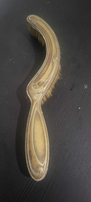 scova de Roupa/Chapéus Antiga – Estilo Art Nouveau – Vintage