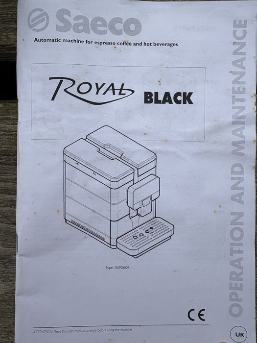Saeco Maquina café Royal Black