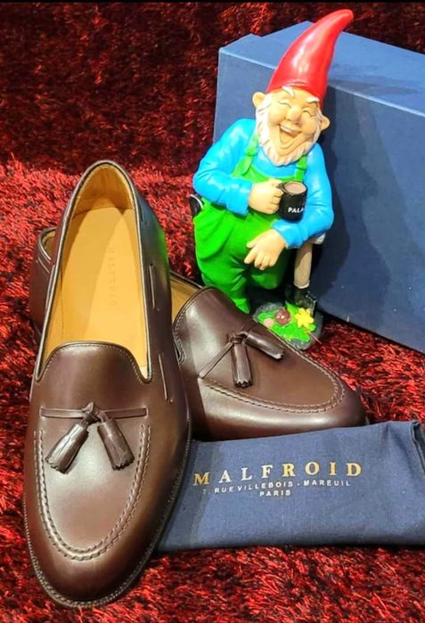 Sapatos MALFROID. 100% couro feitos a mão.  380€