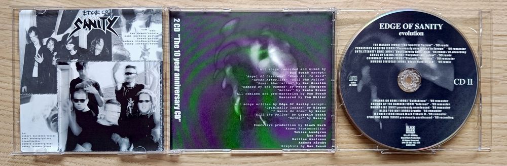 Edge Of Sanity - Evolution 2xCD Enhanced