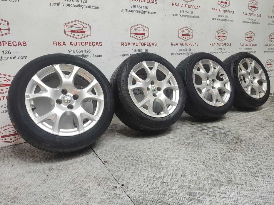 Conjunto Jantes R16 Alfa Romeo Mito 2008 a 2016 Original