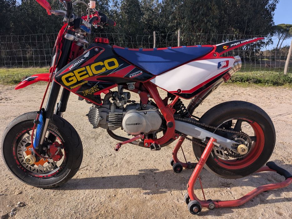 Pit bike monster pro yx 160 supermotard