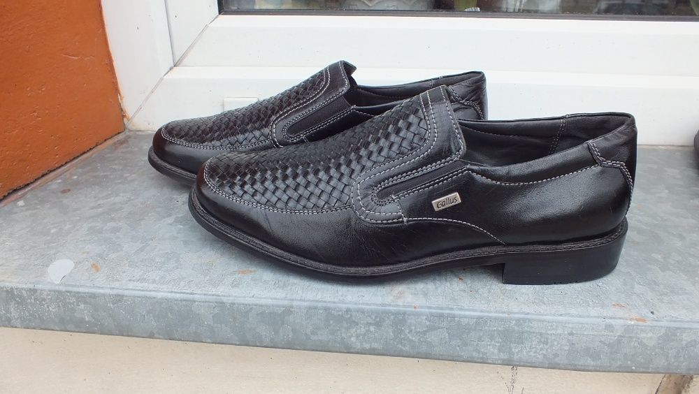 Super eleganckie półbuty męskie skóra marki Gallus roz 42,5 (9)