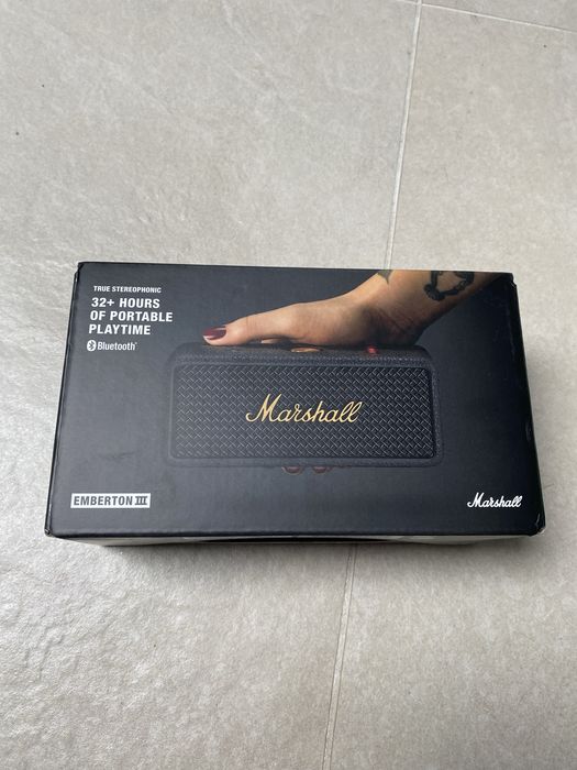 Marshall embetron 3 głośnik bezprzewodowy przenośne Bluetooth