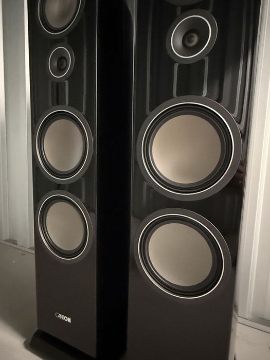 CANTON VENTO 100 - 500W- nowy model - technologia tytan + grafit i ceramika - stan perfekcyjny - Gwarancja CANTON po