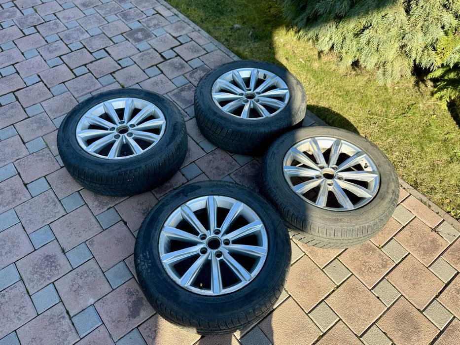 Оригінальні диски VW PASSAT B8 R17 5x112 London із зимовою резиною