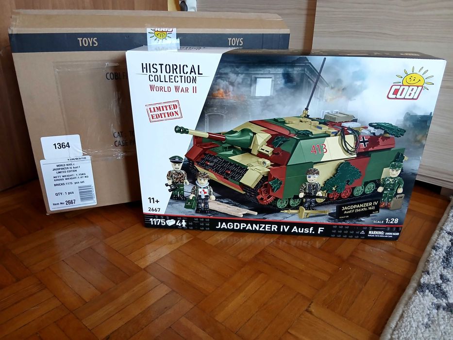 Nowy limited edytion cobi jagpanzer 4 ausf . F