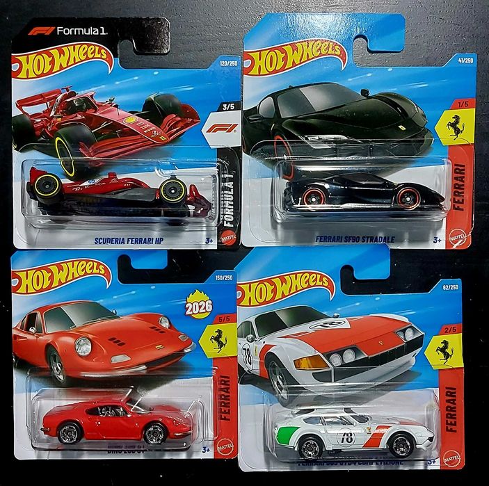 Vários hot wheels