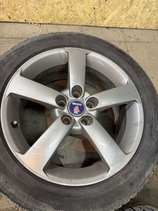 Koła Saab 9-3 Alu45 17 cali 5x110 Komplet