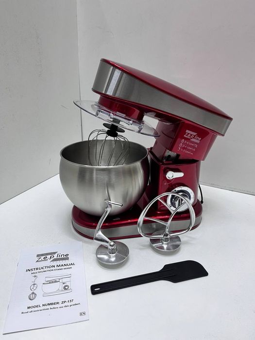 Тестомес Zepline 137 7 Литров 3500WATT