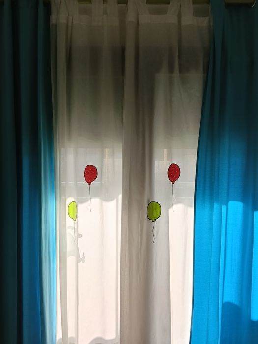 Cortinados para quarto criança