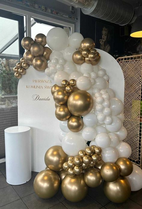 Dekoracje balonowe, scianki na komunie, chrzest, roczek, Warszawa