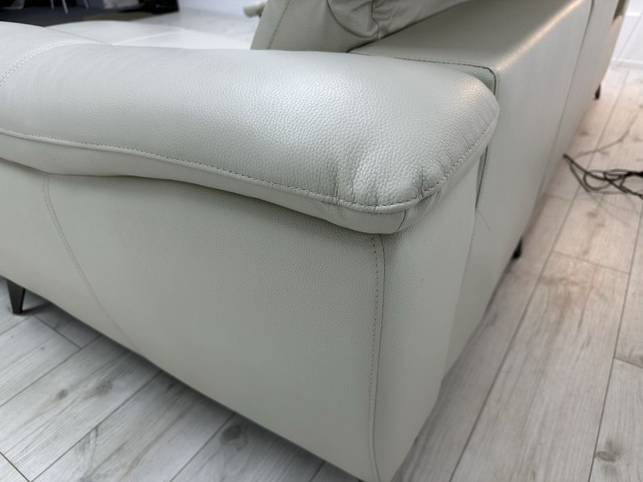 Шкіряний електро реклайнер з Європи