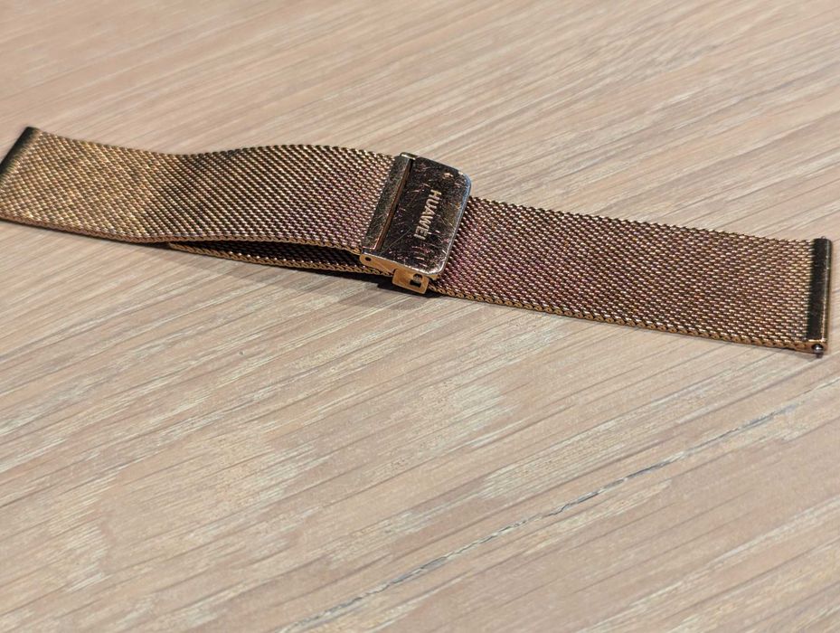 Pasek bransoletka Huawei watch gt2 złoto + ładowarka