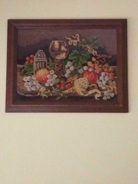 Sprzedam obraz gobelin ręcznie haftowany