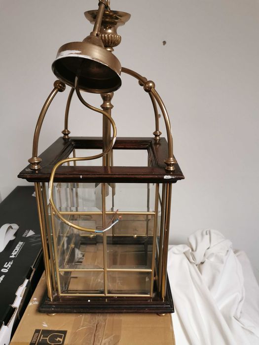 conjunto 5 candeeiros tecto e parede