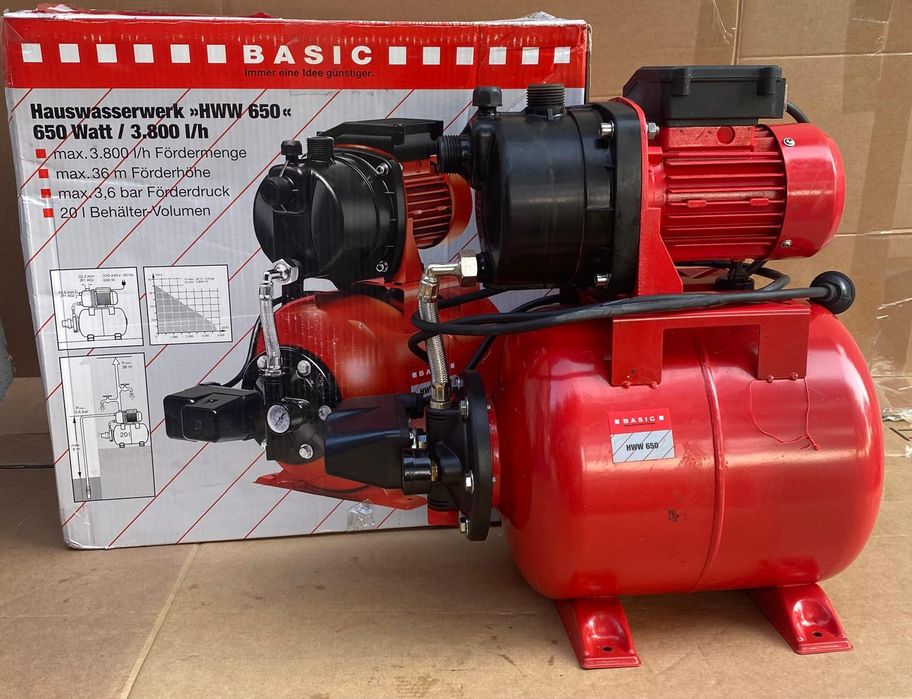 Pompa Hydrofor wody Einhell HWW 650 Basic