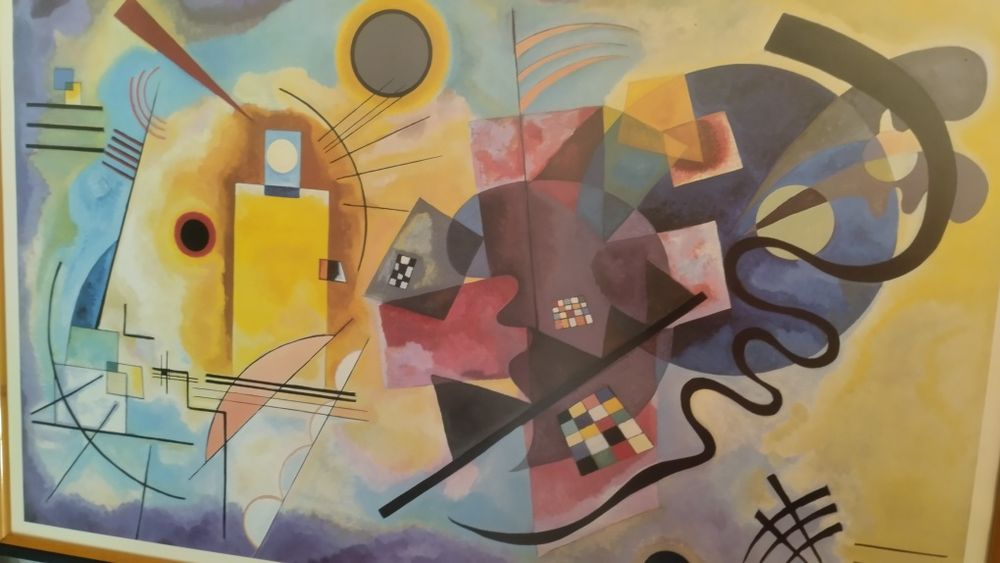 Póster da obra de wassily kandinsky