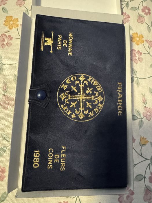 Conjunto de moedas Monnaie de Paris