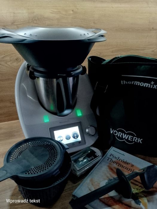 Thermomix tm5 używany z cookidoo torba