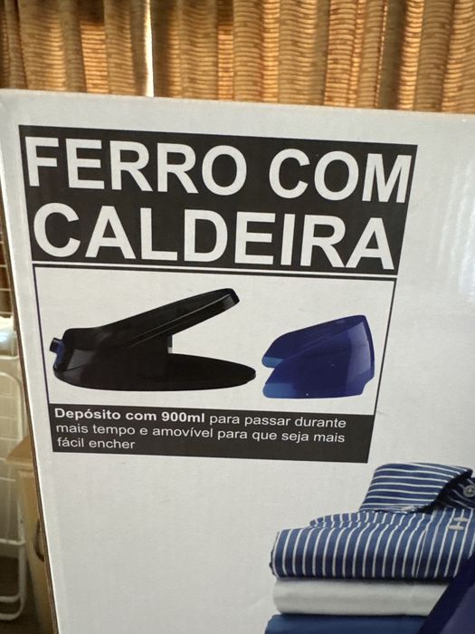 Ferro com caldeira
