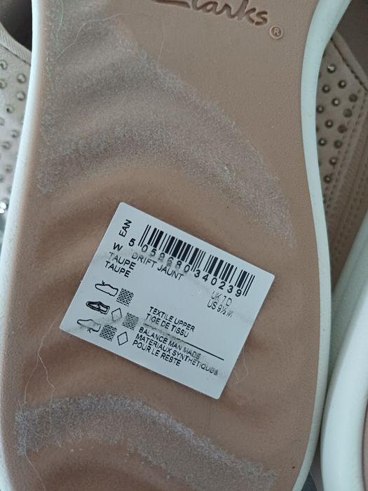 Klapki japonki Clarks 39